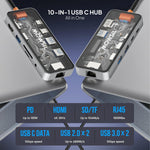 Mowsil 10-in-1 USB-C 