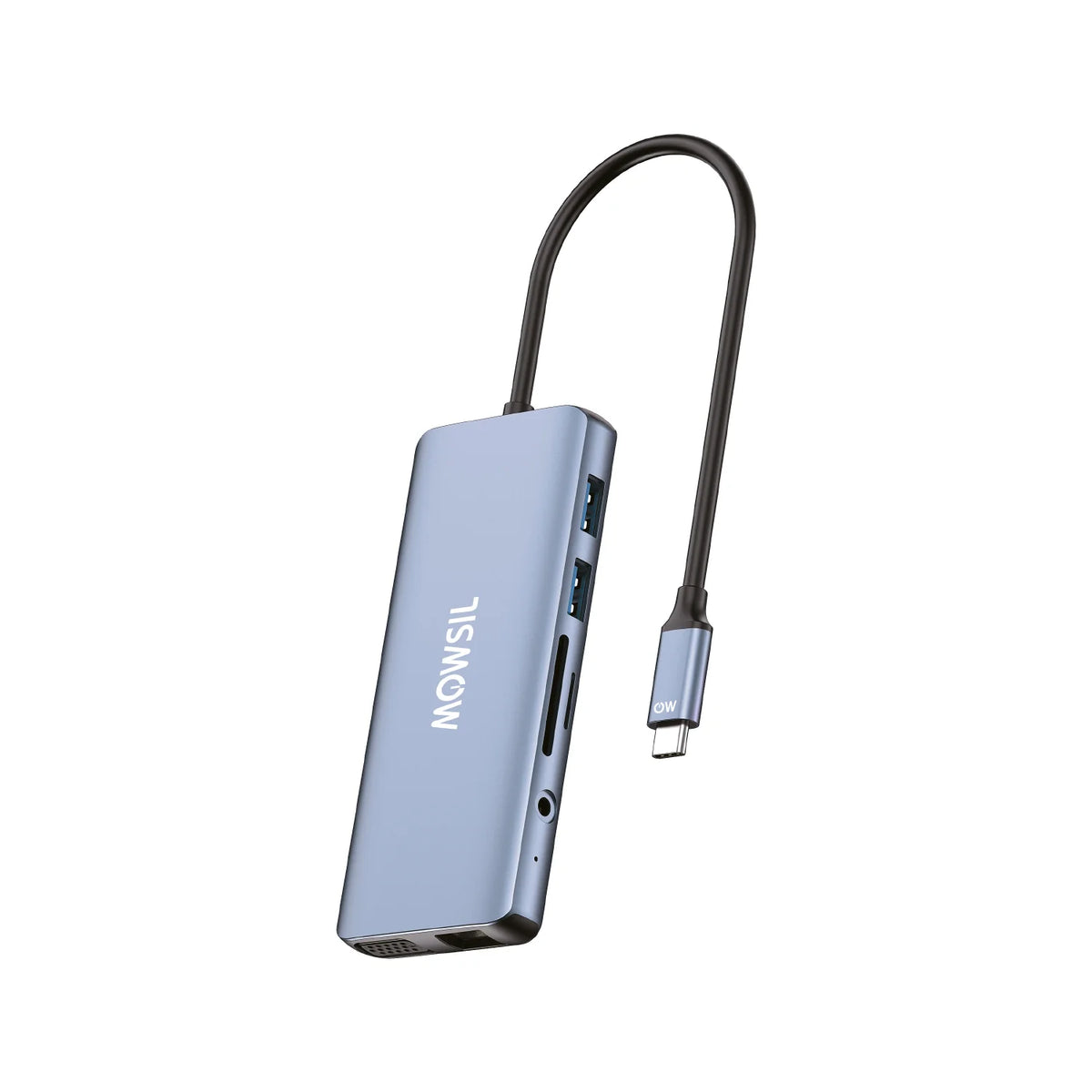 Mowsil 11-in-1 USB-C Hub Docking Station