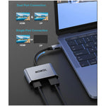 USB-C Dual HDMI Converter 