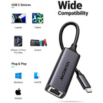  USB-C to Lan Gigabit RJ45 Adapter