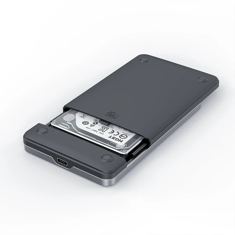 HDD 2.5 SATA SSD Enclosure Type-C+USB