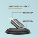 Mowsil Lightning Male to USB C Female Adapter 