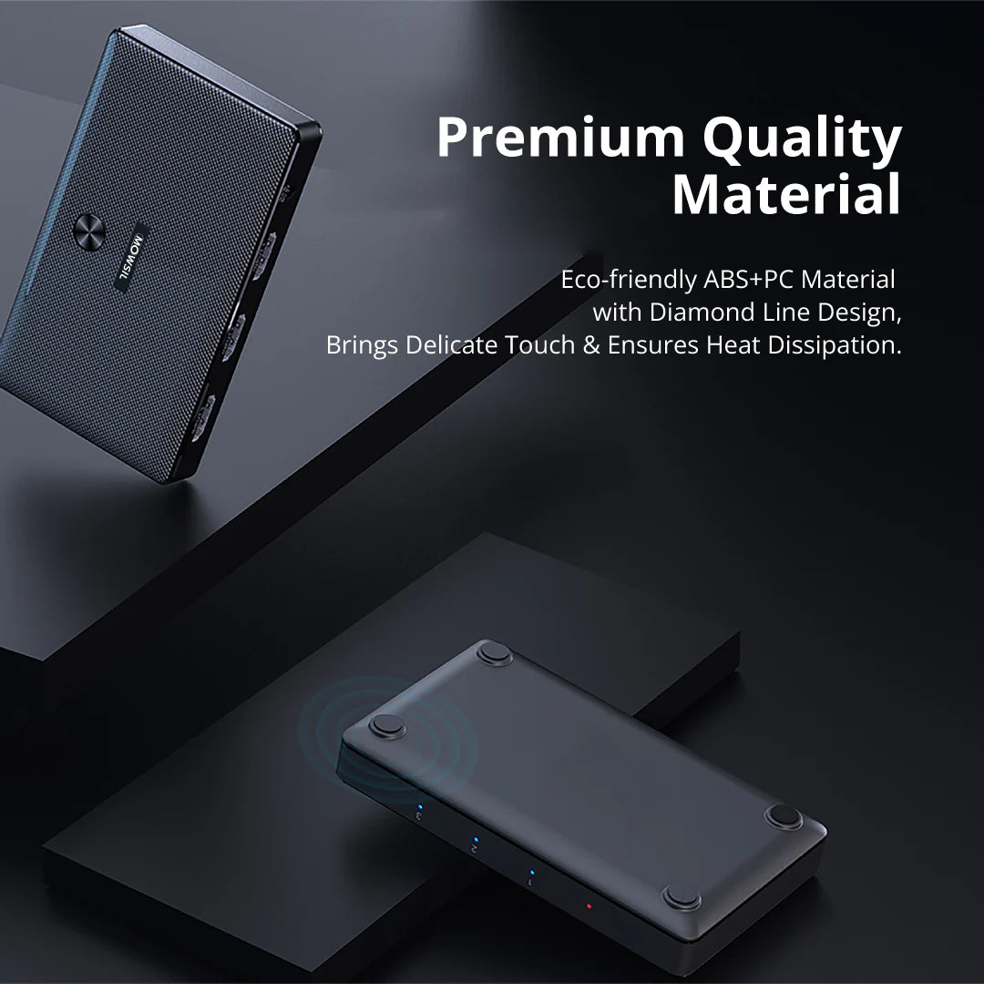 Mowsil HDMI Splitter 1x2 PORT 4K@ 60Hz 2.0 dubai