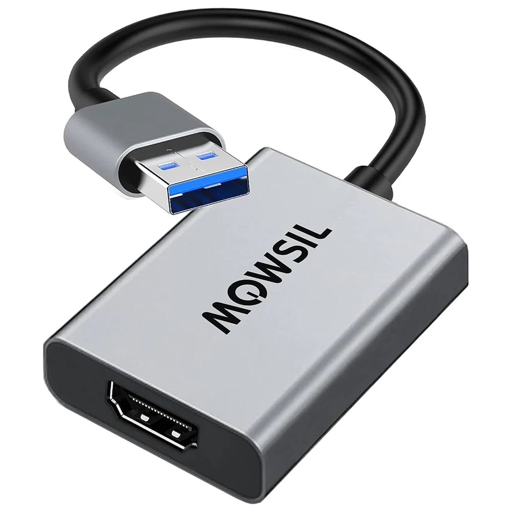 shop Mowsil USB to HDMI Adapter
