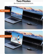 Mowsil HDMI to VGA Adapter | 1080p Full HD Plug & Play Converter for PC, Laptop, Projector & Monitor