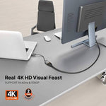 Mowsil HDMI to VGA Adapter | 1080p Full HD Plug & Play Converter for PC, Laptop, Projector & Monitor