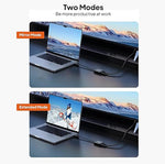 Mowsil DisplayPort to VGA Adapter – 1080p@60Hz, Gold-Plated, Plug & Play Converter for PC, Laptop & Monitor