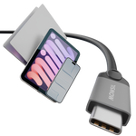 Mowsil USB-C Video Cable 4K 20Gbps 100W PD | Braided Type-C to Type-C for MacBook & iPad