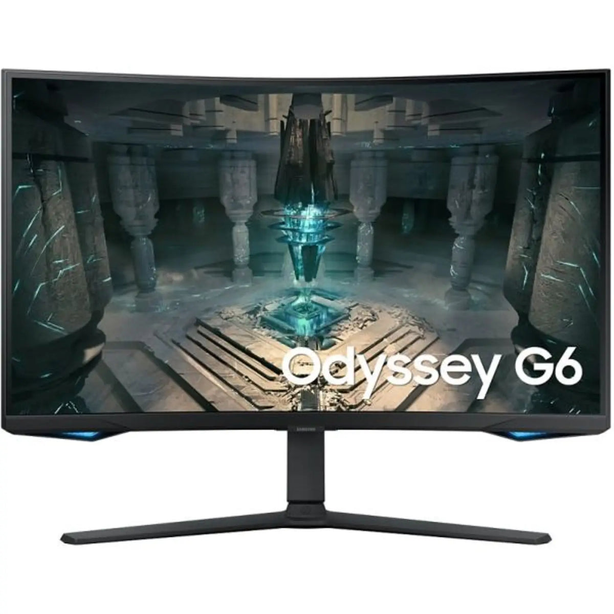 SAMSUNG (LS32BG650EMXUE) 32" QHD ODYSSEY G6 CURVED ERGONOMIC SMART GAMING MONITOR