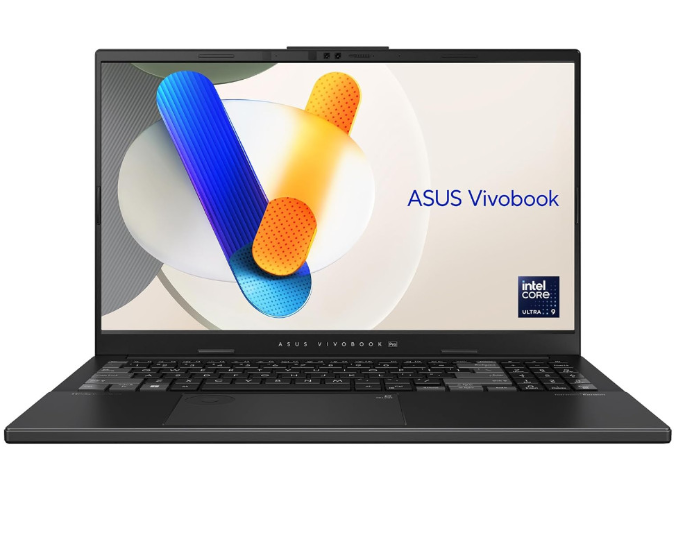 لابتوب أسوس فيفوبوك برو N6506MU-MA011W، معالج إنتل كور ألترا 9، سعة 16 جيجابايت، ومحرك أقراص صلبة سعة 1 تيرابايت، وشاشة OLED مقاس 15.6 بوصة، ونظام تشغيل ويندوز 11 هوم، باللون الرمادي