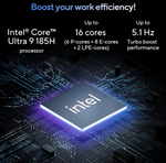 لابتوب أسوس فيفوبوك برو N6506MU-MA011W، معالج إنتل كور ألترا 9، سعة 16 جيجابايت، ومحرك أقراص صلبة سعة 1 تيرابايت، وشاشة OLED مقاس 15.6 بوصة، ونظام تشغيل ويندوز 11 هوم، باللون الرمادي