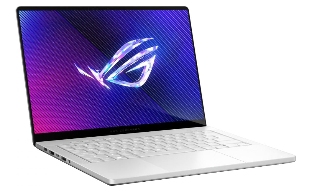 ASUS ZEPHYRUS G14 GA403UI-OLED7WPW AMD RYZEN R7-8845HS 16GB 1TB SSD 14Inch OLED Windows 11 Pro, White Laptop