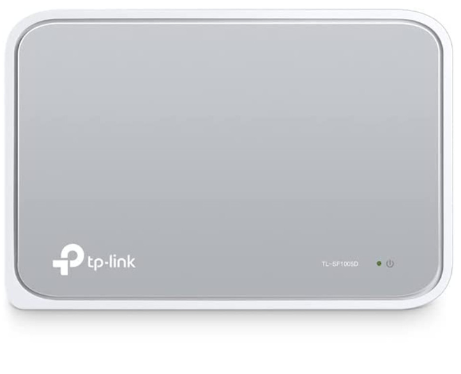 مفتاح سطح المكتب TP-Link TL-SF1005D بخمسة منافذ بسرعة 10100 ميجابت في الثانية