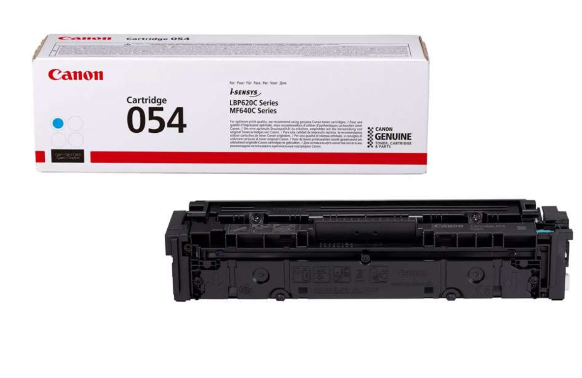 Canon 054 Toner Cartridge, Cyan