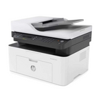 HP LaserJet MFP m137fnw Mono Printer White - 4ZB84A