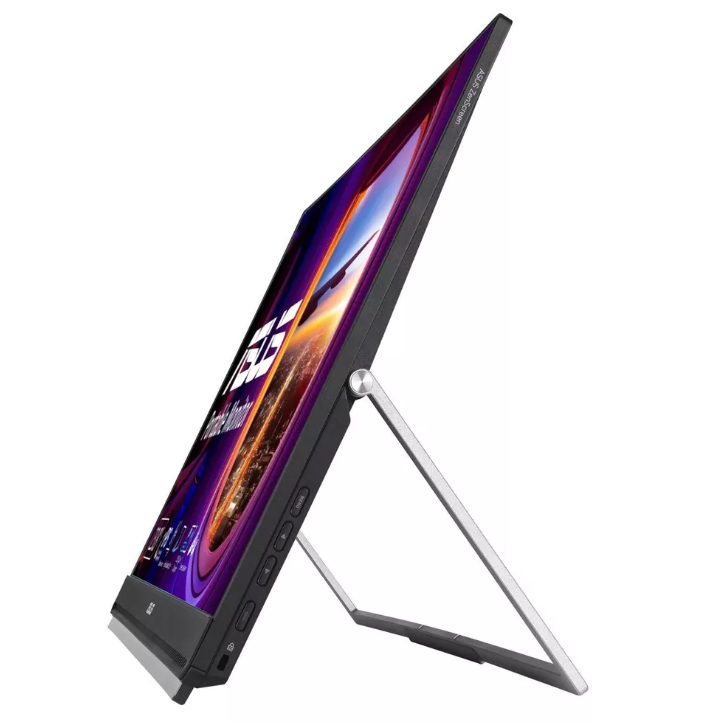 شاشة Asus ZenScreen MB249C مقاس 24 بوصة بتقنية IPS عالية الدقة بالكامل، لون أسود