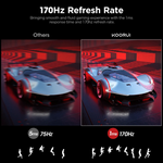 Koorui 24.5 inch FHD 170Hz 1ms Gaming Monitor, 25E3A
