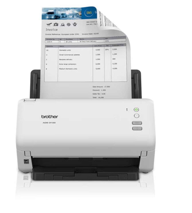 ماسح ضوئي عالي السرعة لسطح المكتب Brother ADS-3100