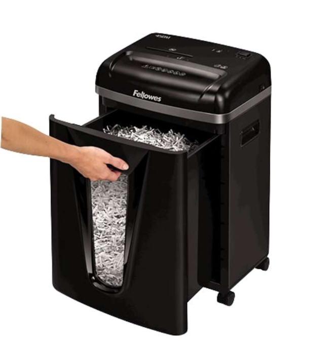 آلة التقطيع الصغيرة Fellowes Powershred 450M