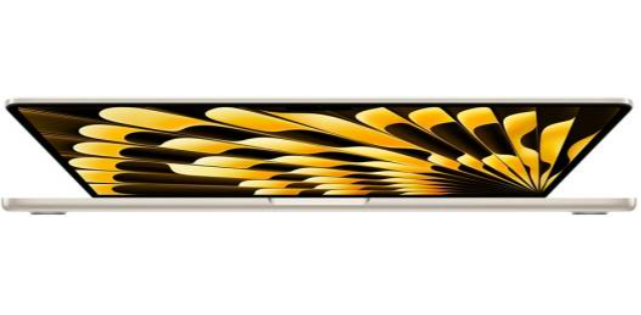 Apple MacBook Air M2 Chip with 8-core CPU, 10-core GPU 8GB 256GB SSD, 15.3 Inch, Starlight, English Keyboard, MQKU3