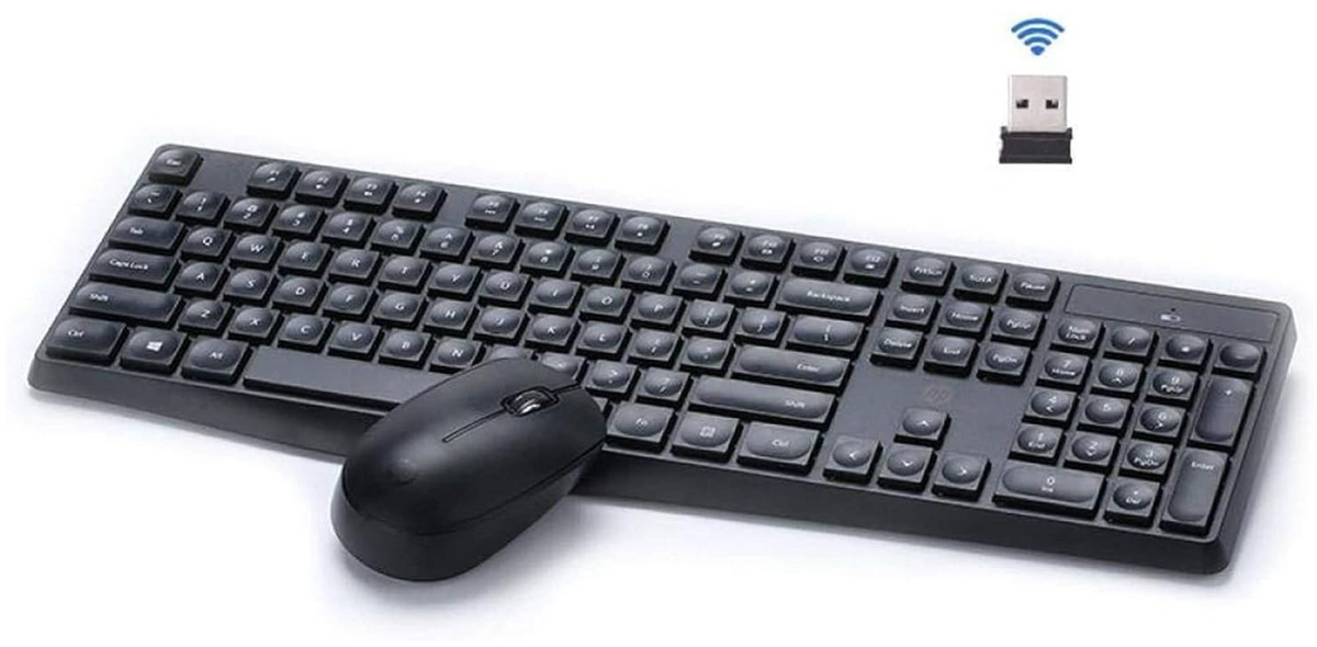 HP Wireless Keyboard and Mouse Combo CS10, Black