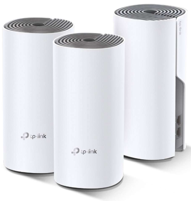 TP-Link Deco E4 Whole Home Mesh WiFi System Pack Of 3, White