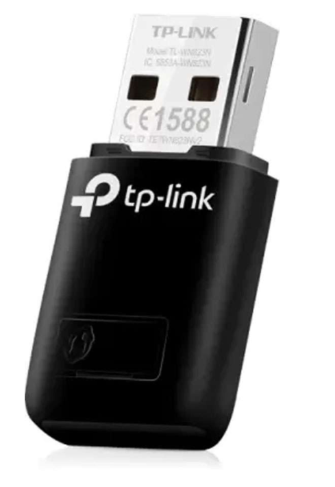 محول TP-Link Mini Wireless N USB بسرعة 300 ميجابت في الثانية TL-WN823N