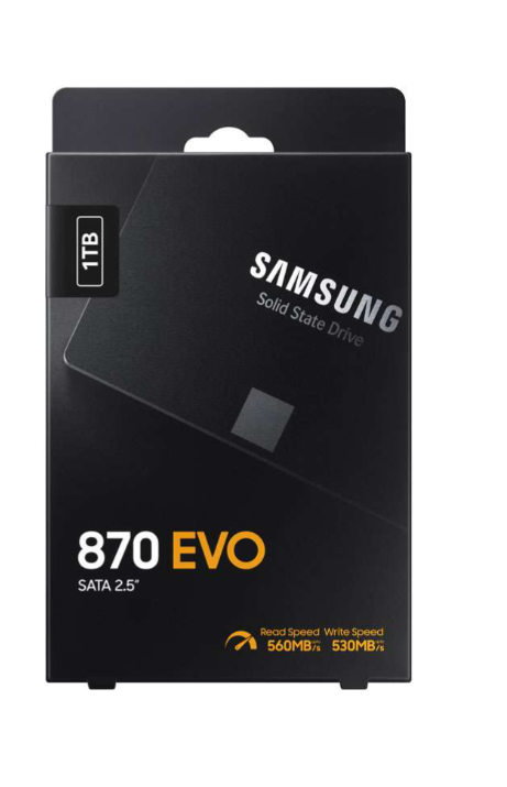 Samsung 870 EVO 1TB 2.5 inch SATA Internal SSD