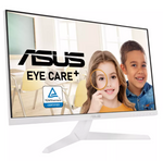 شاشة آسوس VY249HE-W 23.8 بوصة عالية الدقة IPS للعناية بالعين، لون أبيض