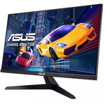 شاشة ألعاب Asus VY249HGE مقاس 24 بوصة عالية الدقة بتقنية IPS للعناية بالعين، لون أسود