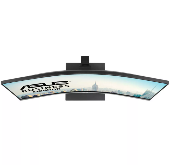 شاشة Asus VA34VCPSN المنحنية فائقة الاتساع VA UWQHD مقاس 34 بوصة، لون أسود