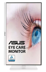 شاشة آسوس VA27DQSB-W 27 بوصة عالية الدقة بتقنية IPS للعناية بالعين، لون أبيض