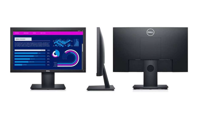 Dell LED 18.5 Inch E1920H Black Monitor