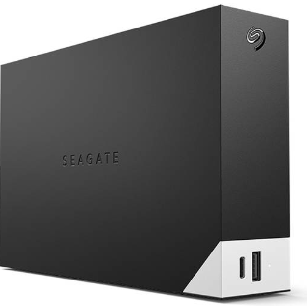 Seagate 20TB One Touch Desktop External Drive with Built-In Hub, USB-C and USB 3.0 Port, Seagate Toolkit Backup Software Included-STLC20000400