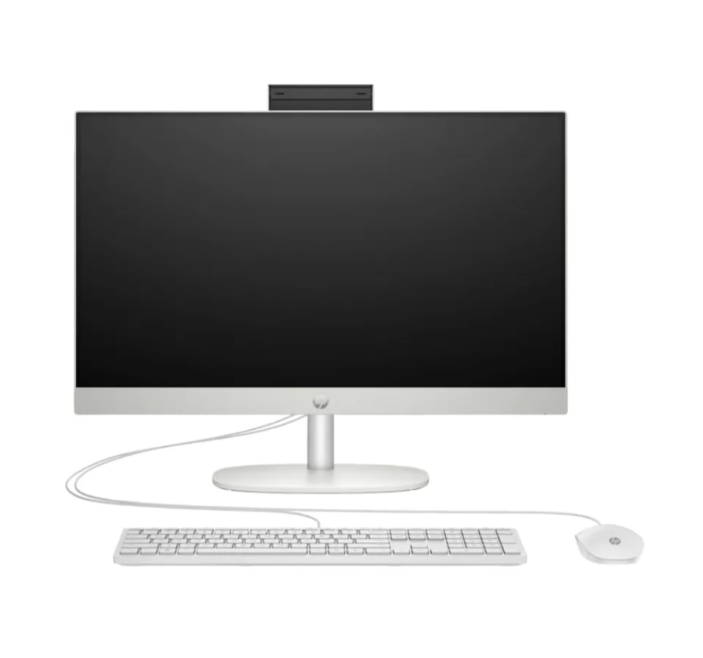 HP All-in-One 27 - CR0148NH Intel Core i7 8GB 512GB SSD 27Inch Full HD, No Windows, Shell White, Desktop