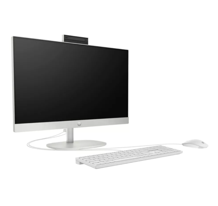 HP All-in-One 27 - CR0148NH Intel Core i7 8GB 512GB SSD 27Inch Full HD, No Windows, Shell White, Desktop