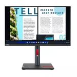 Lenovo ThinkVision P24h-30 23.8Inch QHD Monitor, Black