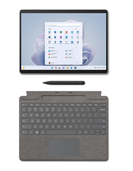 Microsoft Surface Pro 9 Intel I7 16GB 512GB SSD, Windows 11 Pro, Platinum Laptop