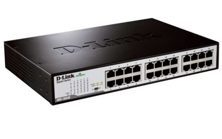 D-Link 24Port Gigabit Unmanaged Desktop Switch, DGS-1024D