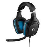 Logitech G432 Wired 7.1 Channel Surround Sound Gaming Headset Black