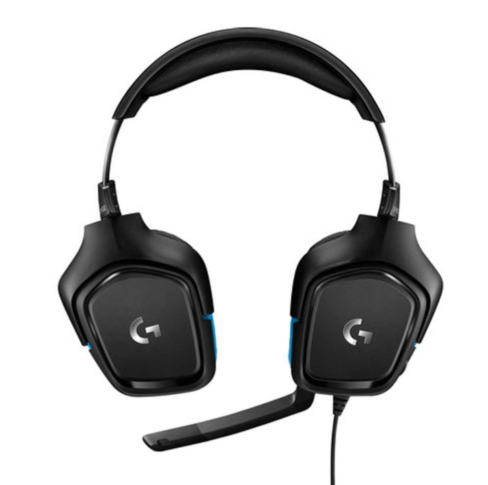Logitech G432 Wired 7.1 Channel Surround Sound Gaming Headset Black