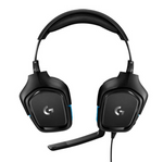 Logitech G432 Wired 7.1 Channel Surround Sound Gaming Headset Black
