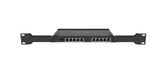 جهاز توجيه MikroTik Gigabit 1SFP+ رباعي النواة، 10 منافذ، مثبت على الرف، RB4011iGS+RM