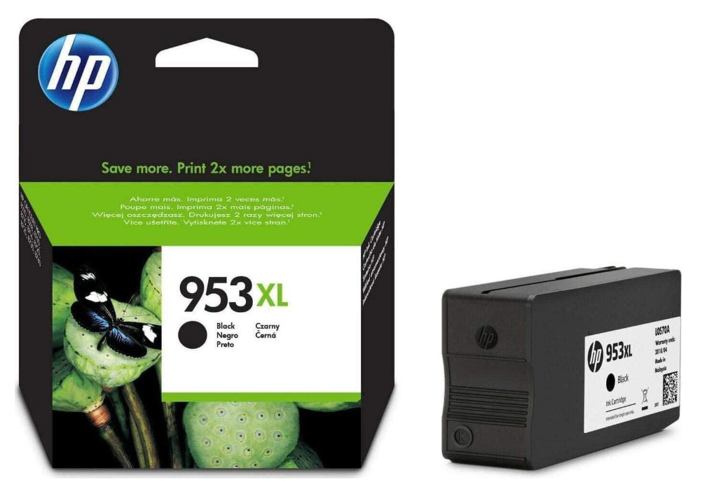 HP 953XL High Yield Black Original Ink Cartridge L0S70AE