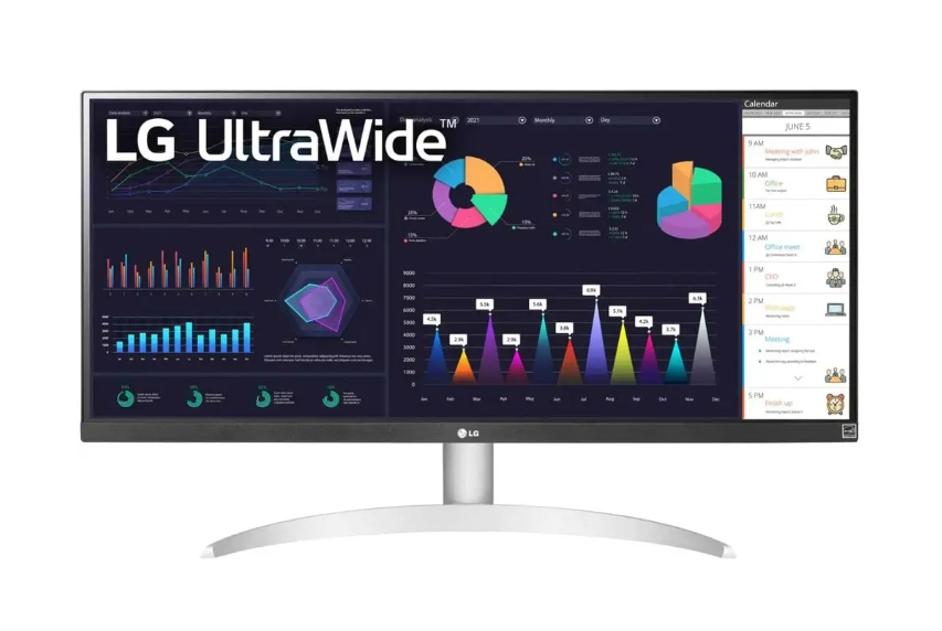 LG 29WQ600-W 29 Inch Full HD IPS Monitor with AMD FreeSync