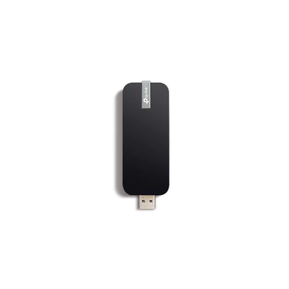 محول USB لاسلكي ثنائي النطاق MU-MIMO عالي الكسب من Tp-Link Archer T4U AC1300